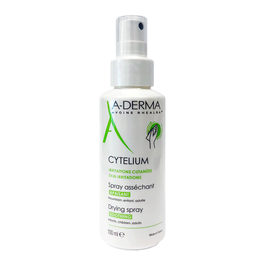 A-Derma Cytelium Spray Brume Apaisant - 100 ml - Tonifie et apaise la peau - Unisexe