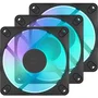 Fractal Design Dynamic 3 12 RGB - Pack de 3 ventilateurs ARGB
