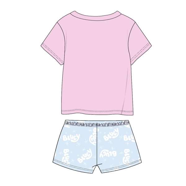 Cerdá Pyjama court Single Jersey Bluey 5 ans - Modèles assortis
