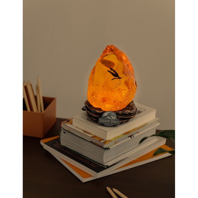 Jurassic Park lampe avec USB-C Amber Jurassic Park lampe avec USB-C Amber