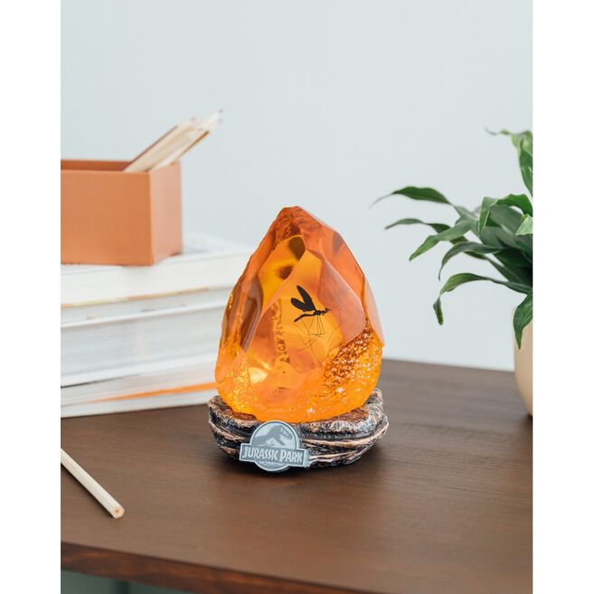 Jurassic Park lampe avec USB-C Amber Jurassic Park lampe avec USB-C Amber