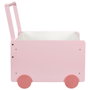 Home Deco Kids Chariot de rangement enfant rose