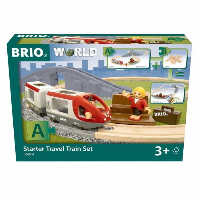 Brio World Circuit en 8 voyageurs StarterTravel train set Brio World Circuit en 8 voyageurs StarterTravel train set