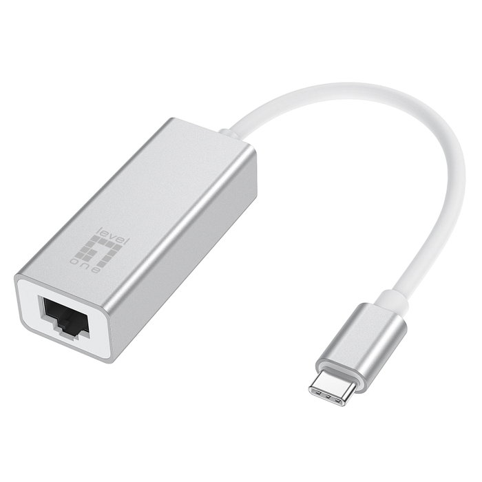 LevelOne USB-0402 Gigabit USB-C Network Adapter LevelOne USB-0402 Gigabit USB-C Network Adapter