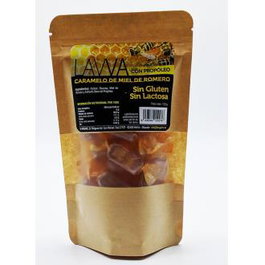 LAVVA Caramel au Miel de Romarin et Propolis - Goût Miel - 100 g