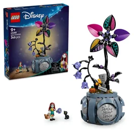 Lego Disney 43288 Classic - Le Pot de Fleurs de Sally avec 2 Personnages et 2 Fleurs | Jouet de Construction
