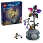 Lego Disney 43288 Classic - Le Pot de Fleurs de Sally avec 2 Personnages et 2 Fleurs | Jouet de Construction