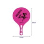 Marbueno Ensemble de Raquettes Beachball Rose en Plastique