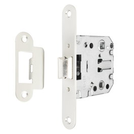 BECUSA Picaporte unifié tête ronde 47/50 mm 2004C nickel satiné