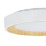 Plafonnier LED Decoratif 30W CCT 3000-6000K (Lumière Réglable) avec Télécommande, Finition Blanche