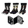 Cerdá Pack de 3 chaussettes Disney Villains, 36-43