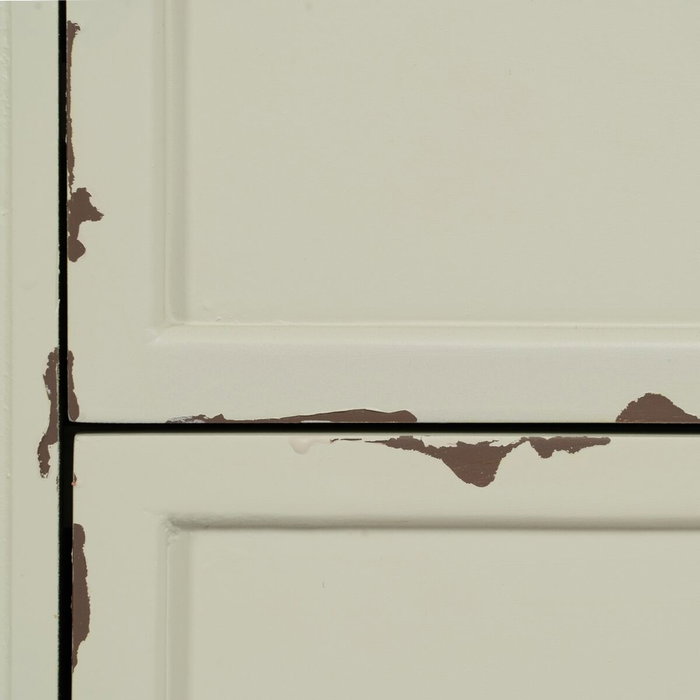 Table de Nuit Beige Naturel Bois d'épicéa DMF 45 x 35 x 65 cm