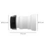 WOLFPACK LINEA PROFESIONAL Manchon de toilette extensible T-118M Mini 350 mm