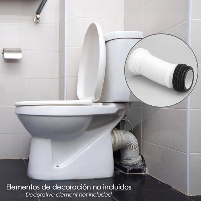 WOLFPACK LINEA PROFESIONAL Manchon de toilette extensible T-118M Mini 350 mm