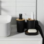 Today Set de 6 accessoires de salle de bain Utility - Noir
