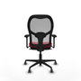 Piqueras y Crespo Chaise de Bureau Jorquera 3D036G0 Rouge