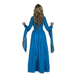 My Other Me Déguisement Princesse Médiévale Bleu avec Robe et Diadème XL