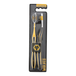 Epl Wolves - Set de 2 Brosses à dents Unisex - Soins bucco-dentaires