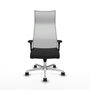 Piqueras y Crespo Chaise de Bureau Albacete Noir et Blanc