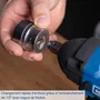 Scheppach BC-IW350-X - Clé à choc sans fil brushless 1/2 - 180Nm/350Nm 3600 bpm - avec 3 douilles, batterie 20V 2Ah et chargeur 2.4A