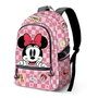 Karactermania Fight FAN 2.2 - Sac à dos Minnie Mouse Journey - Urbain léger, compartiment électronique, adaptable trolley - 44 x 31 x 18 cm