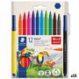 Ensemble de Marqueurs Staedtler 12Noris Multicouleur 12 Pièces (15 Unités)