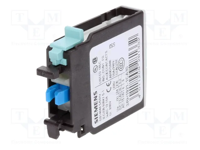 SIEMENS Broches de support pour contacteurs S0, S2, S3, S6, S10, S12