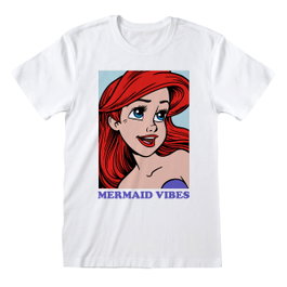 The Little Mermaid T-shirt à manches courtes Mermaid Vibes Blanc Unisexe M