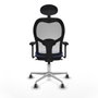 Piqueras y Crespo Chaise de Bureau Jorquera 3D086G1 Bleu clair