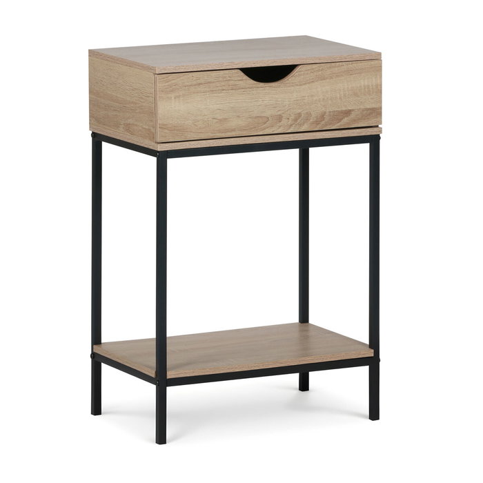 MobleKit Meuble d'Appoint Marron Noir 45 x 30 x 68 cm MobleKit Meuble d'Appoint Marron Noir 45 x 30 x 68 cm