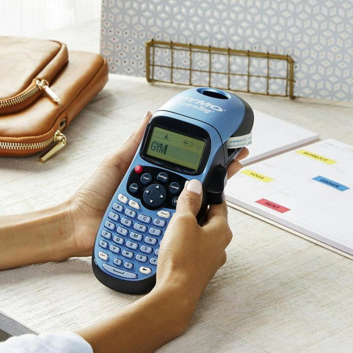 Dymo LetraTag LT-100H LT100H (2174575) - Étiqueteuse portable avec bandes d'impression thermique