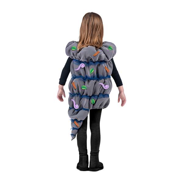 My Other Me - Disfraz Tornado - Déguisement tornade enfant avec accessoires et robe - Taille unique - Multicolor - À partir de 3 ans