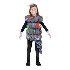 My Other Me - Disfraz Tornado - Déguisement tornade enfant avec accessoires et robe - Taille unique - Multicolor - À partir de 3 ans