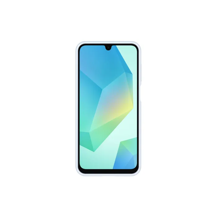 Samsung Coque Ultrafine et Souple pour Galaxy A16 4G / 5G avec Porte-cartes Intégré - Bleu Polaire