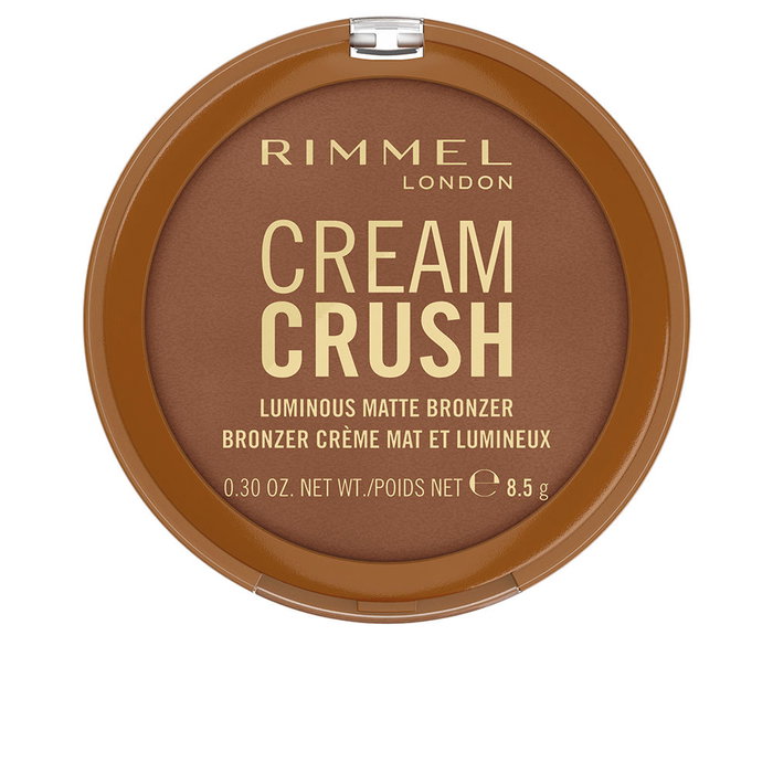 Rimmel London CREAM CRUSH poudre bronzante mate lumineuse n° 003 - Cappuccino Deep 8,5 g Rimmel London CREAM CRUSH poudre bronzante mate lumineuse n° 003 - Cappuccino Deep 8,5 g