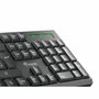 Equip Combo Clavier et Souris Wireless Noir Espagnol Qwerty