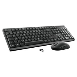 Equip Life Wireless Clavier + Souris sans fil 2,4 GHz Nano Récepteur 105 touches 1200DPI