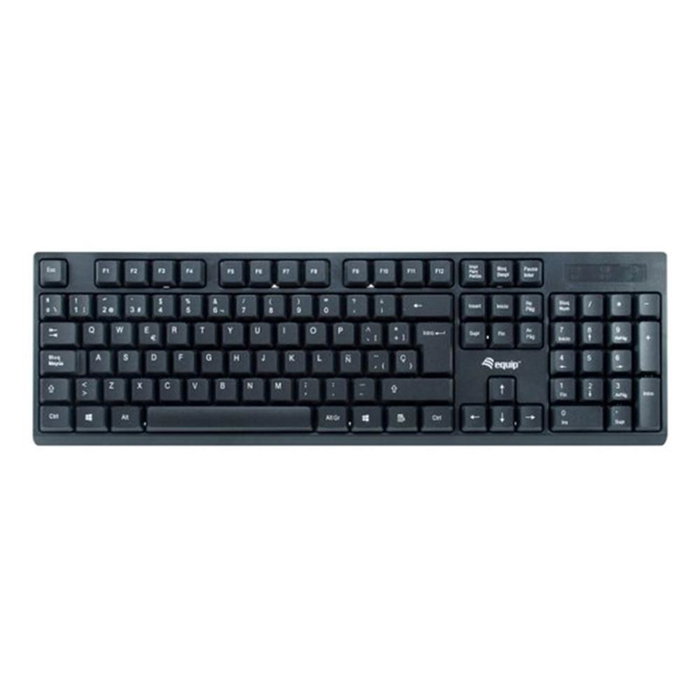 Equip Life Wireless Clavier + Souris sans fil 2,4 GHz Nano Récepteur 105 touches 1200DPI
