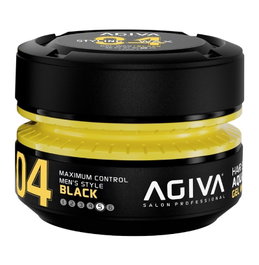 Agiva Styling 04 Hair Gel Wax Black 175ml
