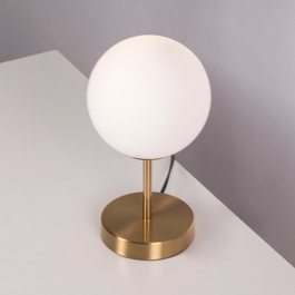 Lampe de Table Garoua en Métal et Cristal
