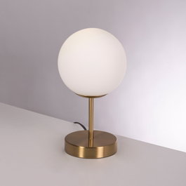 Lampe de Table Garoua en Métal et Cristal