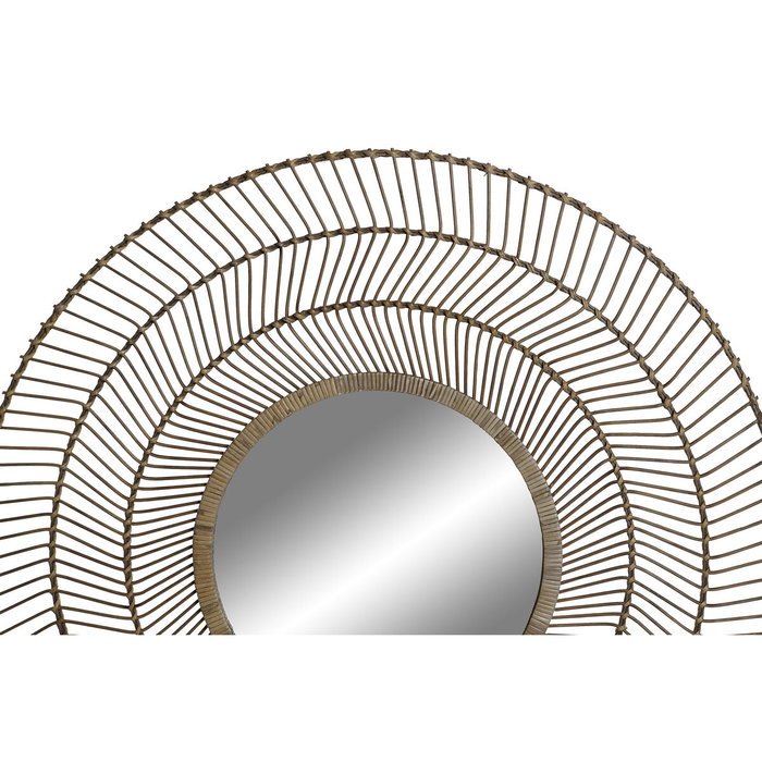 Miroir mural Home ESPRIT Naturel Tropical 110 x 2,5 x 110 cm Miroir mural Home ESPRIT Naturel Tropical 110 x 2,5 x 110 cm