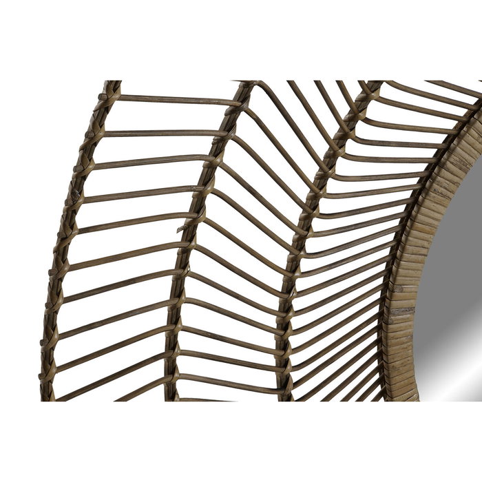 Miroir mural Home ESPRIT Naturel Tropical 110 x 2,5 x 110 cm Miroir mural Home ESPRIT Naturel Tropical 110 x 2,5 x 110 cm