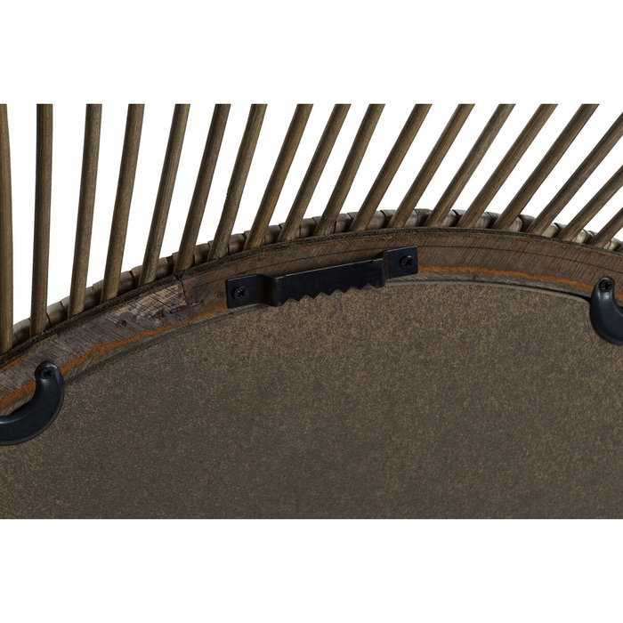 Miroir mural Home ESPRIT Naturel Tropical 110 x 2,5 x 110 cm Miroir mural Home ESPRIT Naturel Tropical 110 x 2,5 x 110 cm