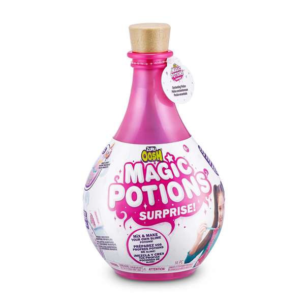 Zuru - Potion Magique Oosh Slime dans une bouteille - 23,5 x 13,5 x 13,5 cm - Modèles assortis Zuru - Potion Magique Oosh Slime dans une bouteille - 23,5 x 13,5 x 13,5 cm - Modèles assortis