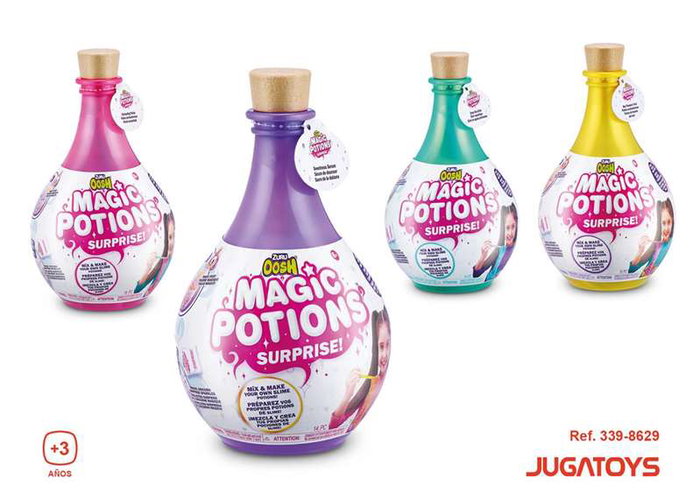 Zuru - Potion Magique Oosh Slime dans une bouteille - 23,5 x 13,5 x 13,5 cm - Modèles assortis Zuru - Potion Magique Oosh Slime dans une bouteille - 23,5 x 13,5 x 13,5 cm - Modèles assortis