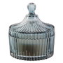 The Candle Factory Bougie avec pot en cristal 10x12 cm