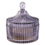 The Candle Factory Bougie avec pot en cristal 10x12 cm