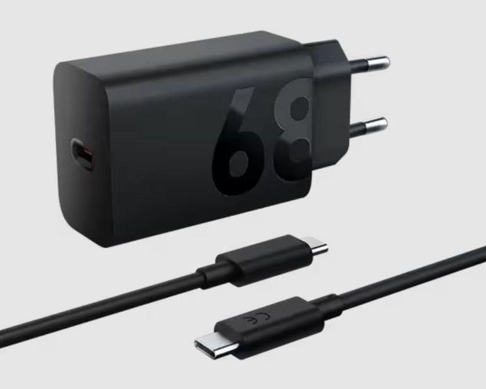 Lenovo - Chargeur mural USB-C 68W - Compatible PD pour tablettes et appareils USB-C