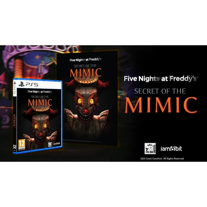 Just For Games Five Nights at Freddy's Secret of the Mimic PS5 - Jeu vidéo d'horreur